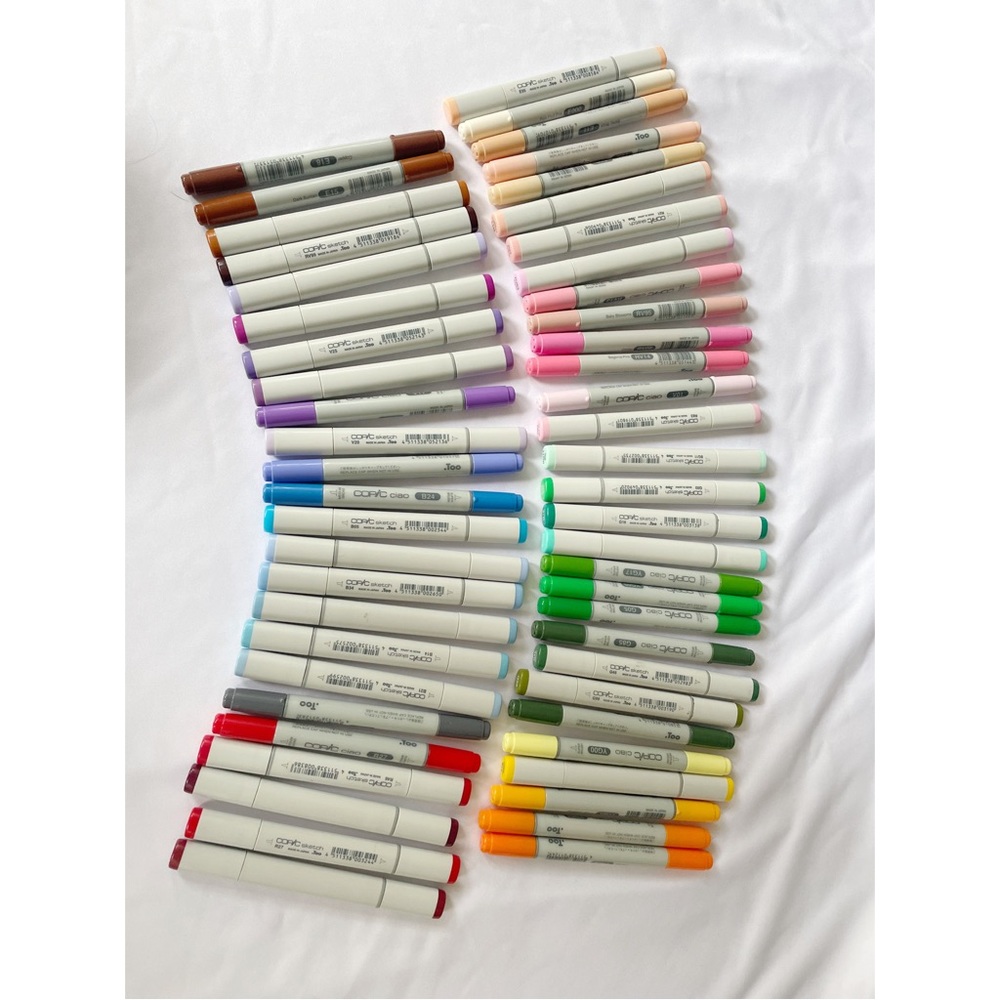 Lot of Copic Markers